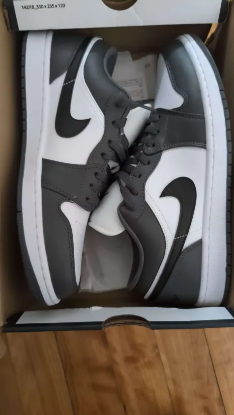 POP Air Jordan 1 Low Iron Grey 553558-152  review michael. daniels