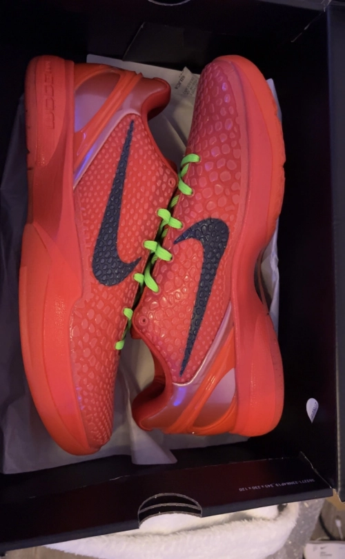 PKGoden Kobe 6 Protro Reverse Grinch FV4921-600 review 