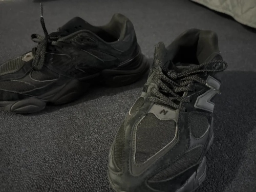 PKGoden  New Balance 9060 Triple Black Suede U9060BPM review 