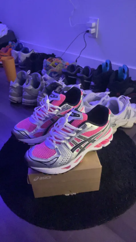 POP ASICS Gel-Kayano 14 Pink Glo 1201A019-700 review Darius Smith