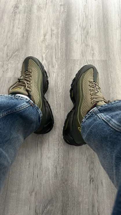 POP Corteiz Corteiz x  Air Max 95 Gutta Green FB2709-300 review Andrew Kaikai 00