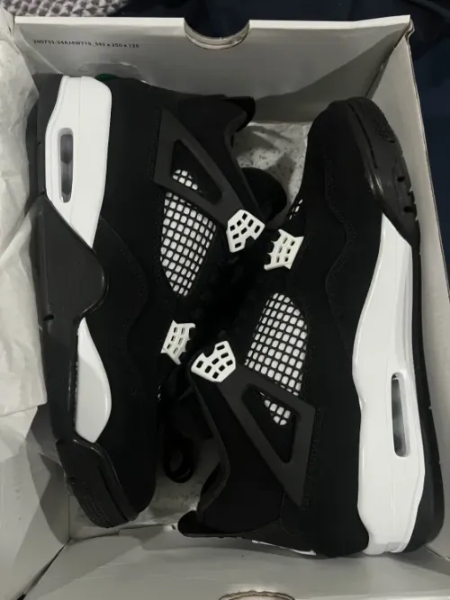 PKGoden Jordan 4 White Thunder, FQ8138-001 review 