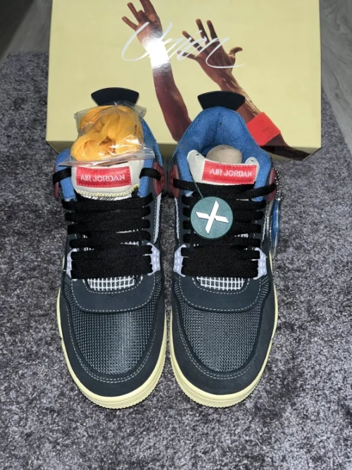 PKGoden Jordan 4 Retro Union Off Noir, DC9533-001 review 