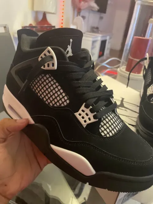 PKGoden Jordan 4 White Thunder, FQ8138-001 review 