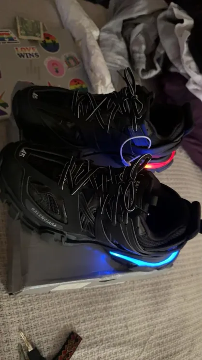PKGoden Balenciaga Track LED Tess S.Black 555032 W1GB7 1000  review 