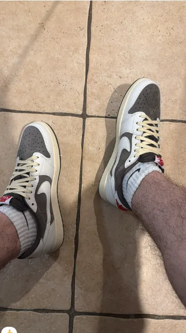 PKGoden Jordan 1 Retro Low OG SP Travis Scott Reverse Mocha,DM7866-162 review 