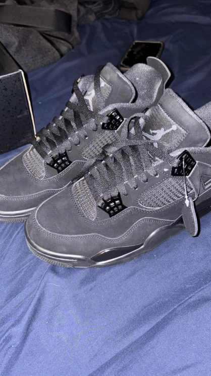 PKGoden Jordan 4 Retro Black Cat, CU1110-010 review 