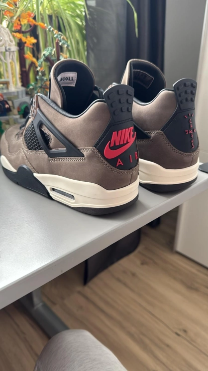 PKGoden Travis Scott Jordan 4 Retro Brown, AJ4-882335 review 