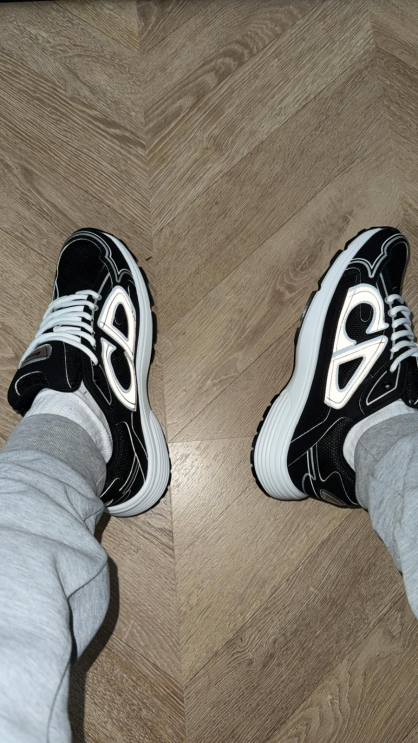 PKGoden Dior B30 Light Grey Sneakers Black Coffee Color 3SN279ZND-H969 review Joao Viroe