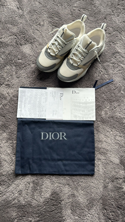 PKGoden Dior B22 Triple White Silver 3SN231YJG_H000 review Kole Willey 01