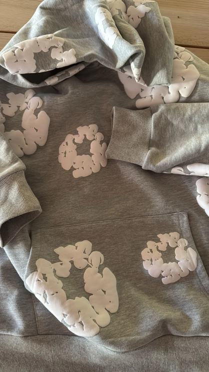 Denim Tears The Cotton Wreath Hoodie Grey review 