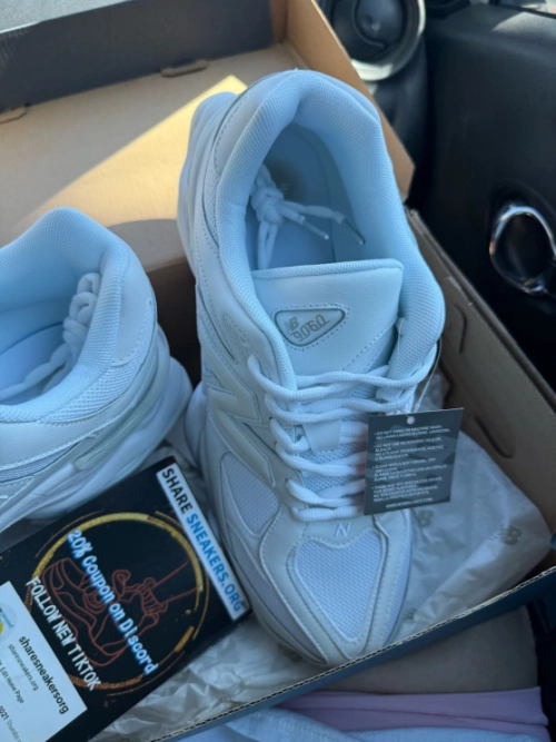 POP  New Balance 9060 Triple White U9060NRJ  review 