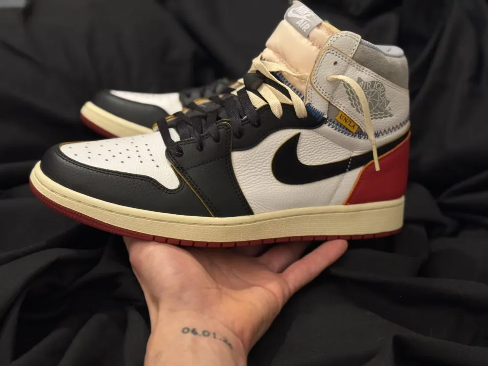 PKGoden Air Jordan 1 Retro High Union Los Angeles Black Toe, BV1300-106 review Nicholas Street 04