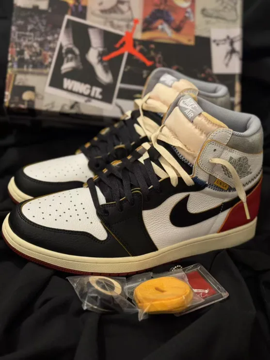 PKGoden Air Jordan 1 Retro High Union Los Angeles Black Toe, BV1300-106 review Nicholas Street 05