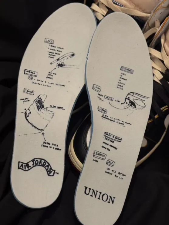 PKGoden Air Jordan 1 Retro High Union Los Angeles Black Toe, BV1300-106 review Nicholas Street 02