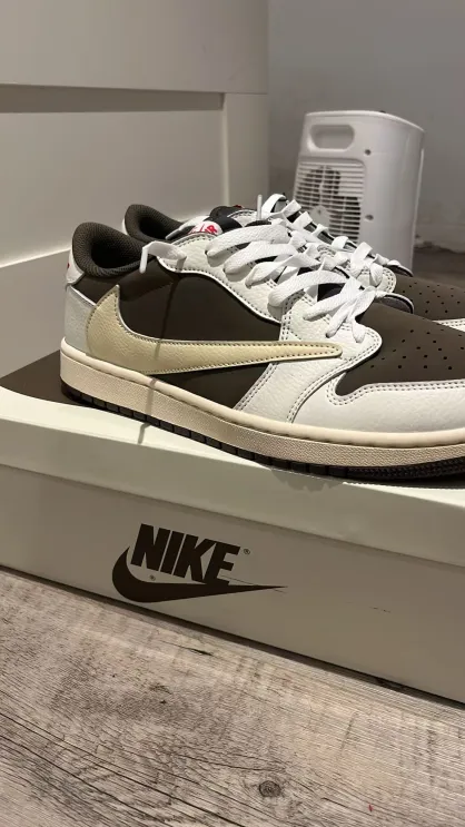 PKGoden Jordan 1 Retro Low OG SP Travis Scott Reverse Mocha,DM7866-162 review Michael Lopez