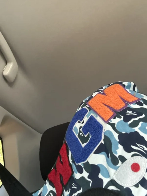 BAPE Big ABC Camo Shark Full Zip Hoodie Blue review 