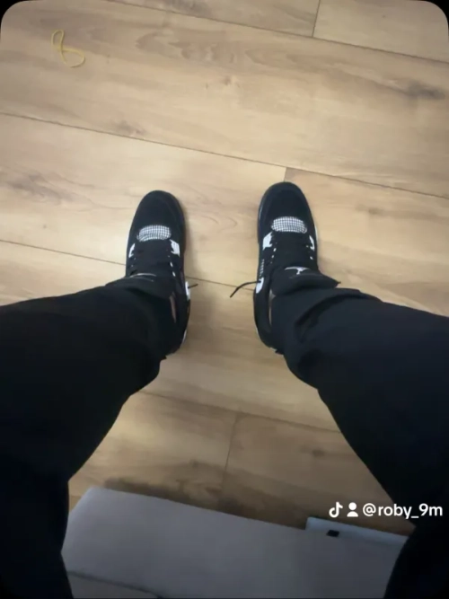 PKGoden Jordan 4 White Thunder, FQ8138-001 review 