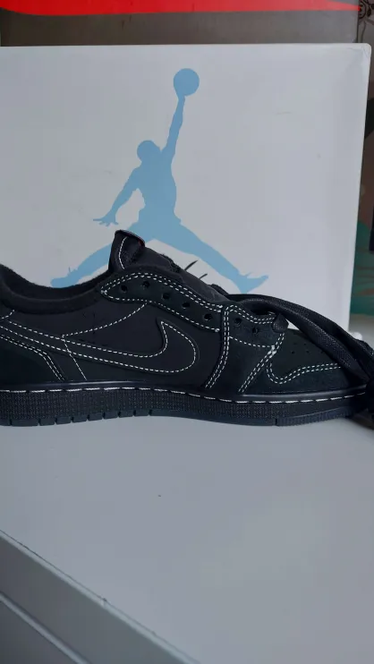 PKGoden  Jordan 1 Retro Low OG SP Travis Scott Black Phantom,DM7866-001 review Sean Viray 00