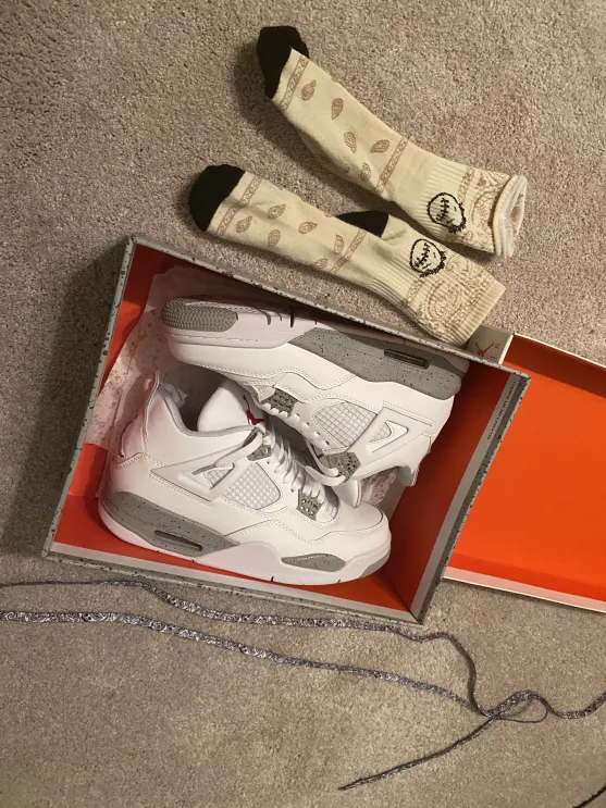 PKGoden Jordan 4 Retro White Oreo, CT8527-100 review Elias Gusko