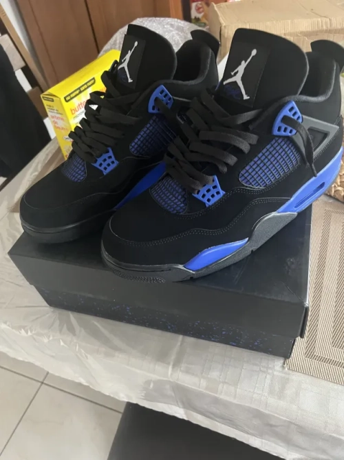 PKGoden Jordan 4 Retro Blue Thunder, 308497-047 review 