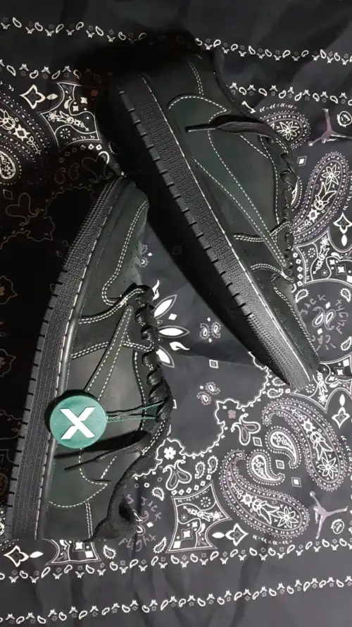 PKGoden  Jordan 1 Retro Low OG SP Travis Scott Black Phantom,DM7866-001 review 