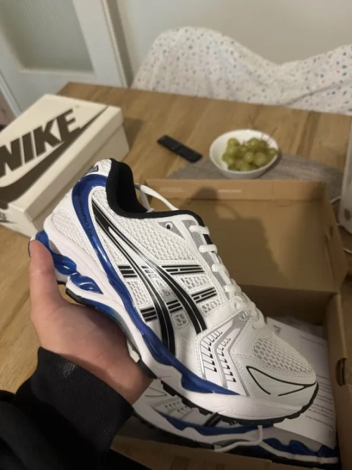 POP  ASICS Gel-Kayano 14 White Tuna Blue 1201A019-101 review 
