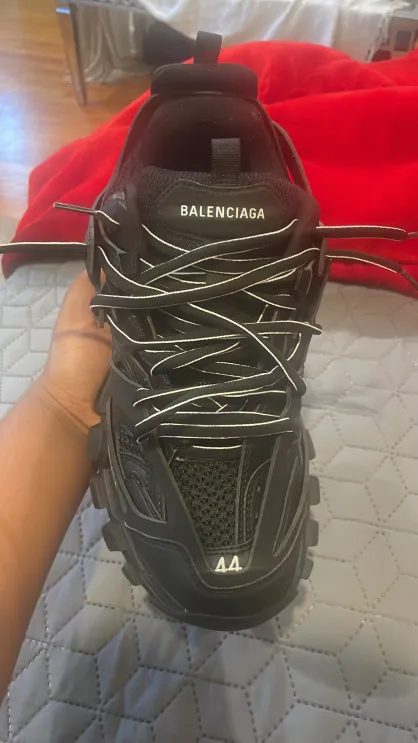 PKGoden Balenciaga 3rd Track Sneaker Black and White review Petre Andrei 00