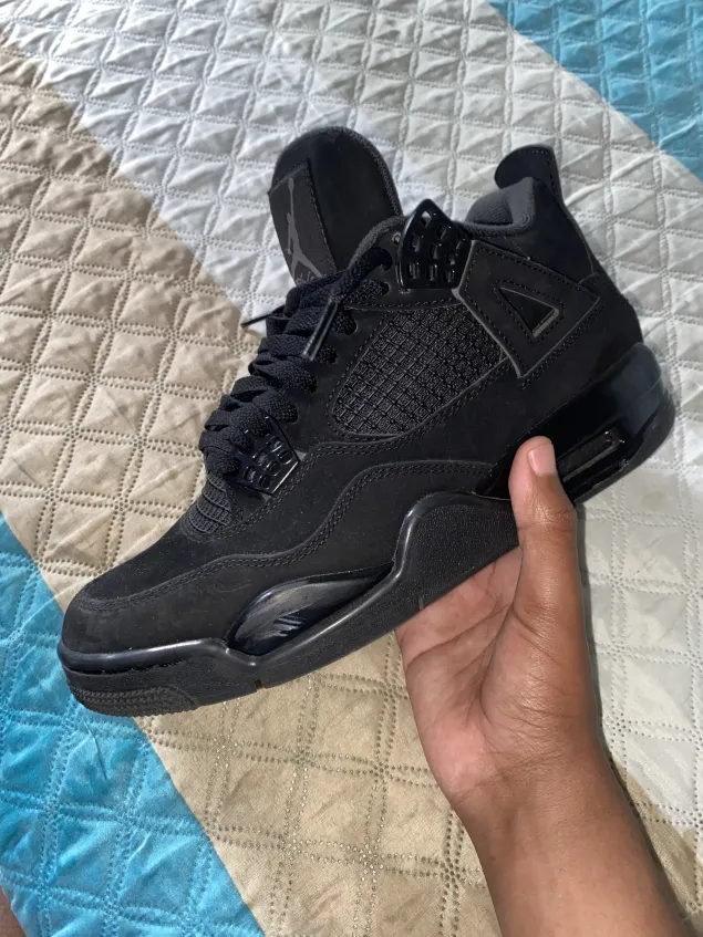 PKGoden Jordan 4 Retro Black Cat, CU1110-010 review Lathy Chin