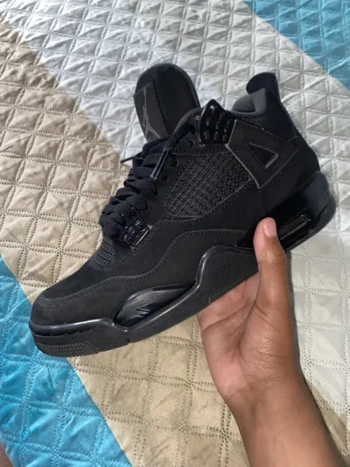 PKGoden Jordan 4 Retro Black Cat, CU1110-010 review 