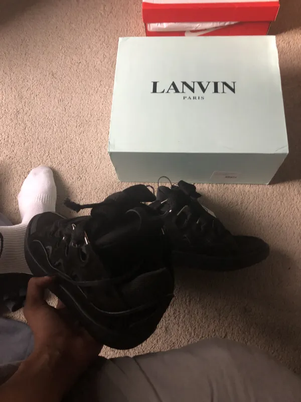PKGoden Lanvin Leather Curb Triple Black review 0