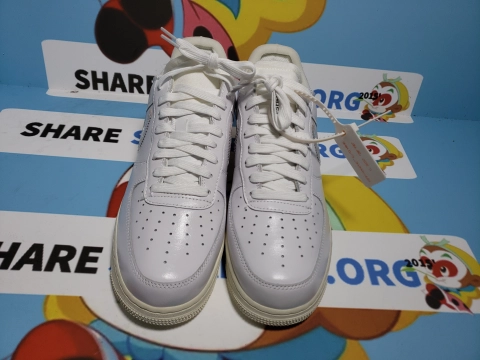 QC pics: PKGoden OFF White X Air Force 1 ’07 Low Conplex Con