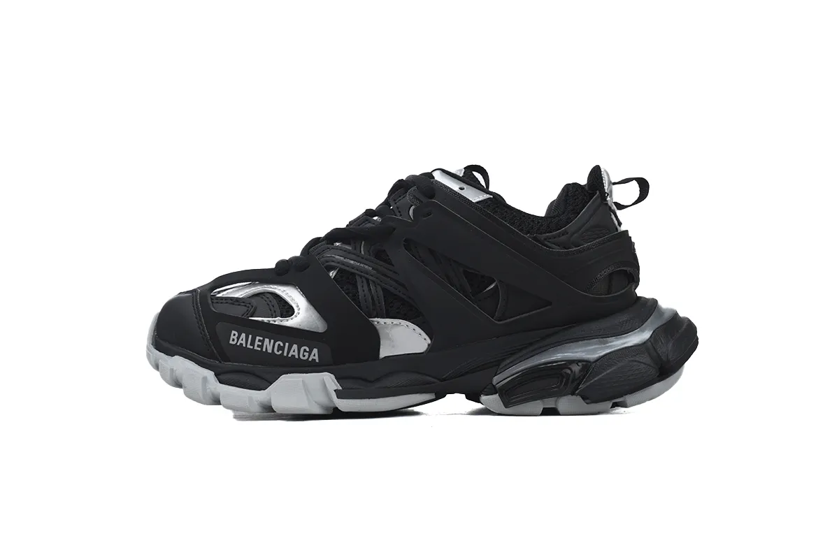 Balenciaga Track Sneaker in Black/silver