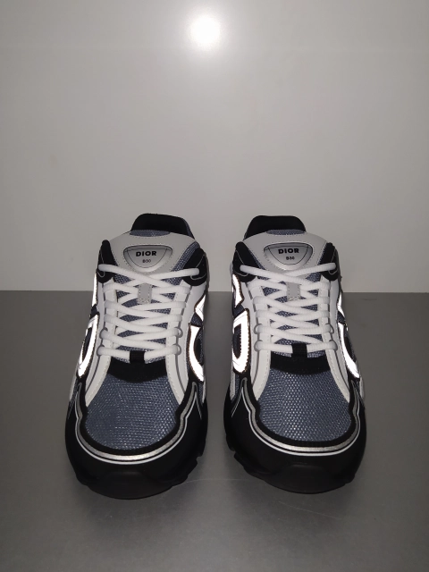 QC Pics: Dior B30 Sneakers Black Grey