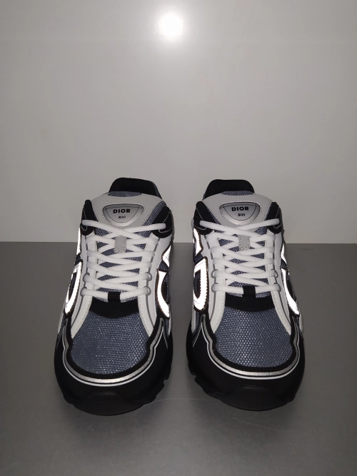 QC Pics: Dior B30 Sneakers Black Grey