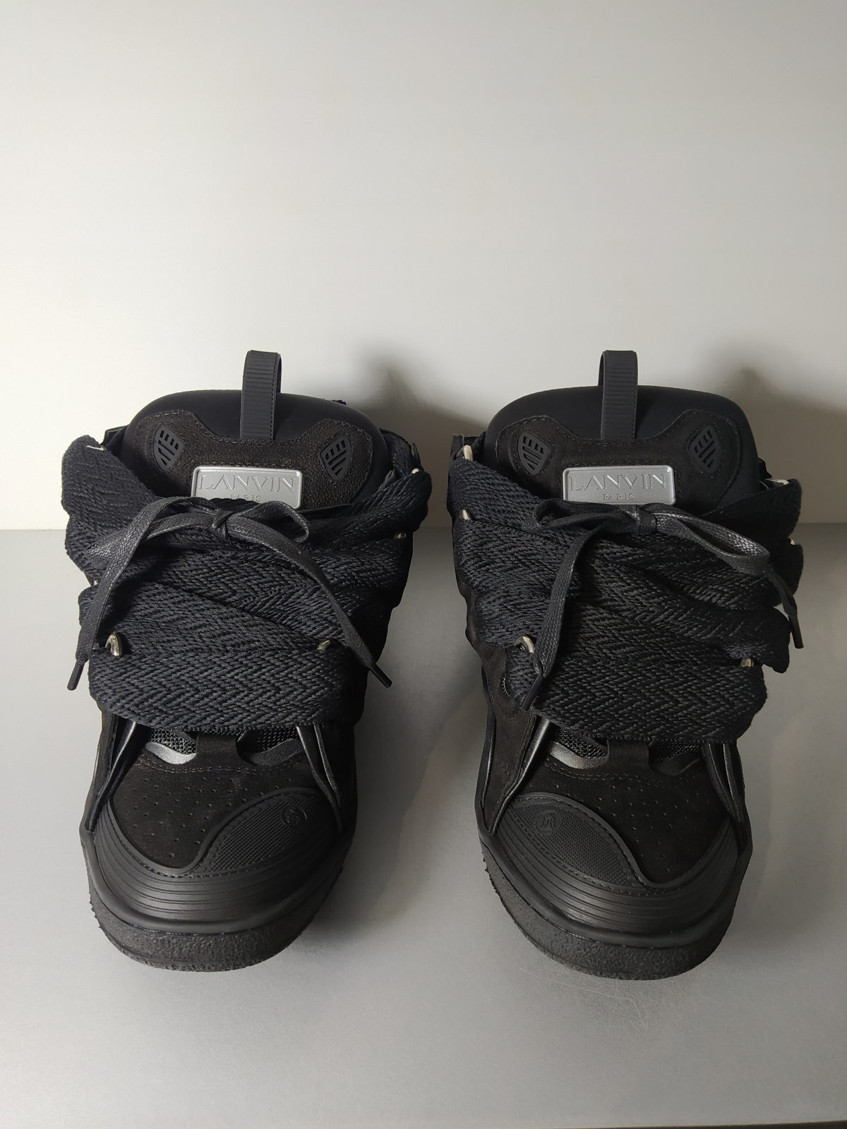 QC Pics: Lanvin Leather Curb Triple Black
