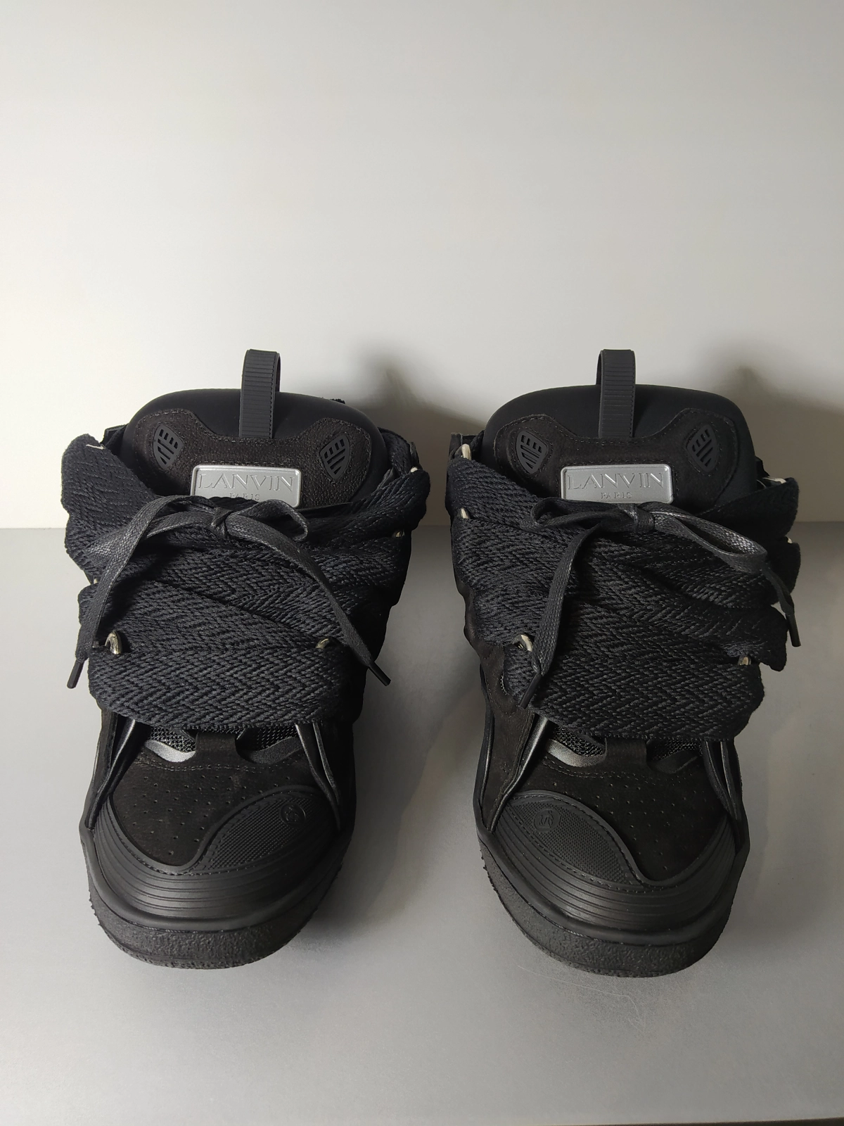 QC Pics: Lanvin Leather Curb Triple Black