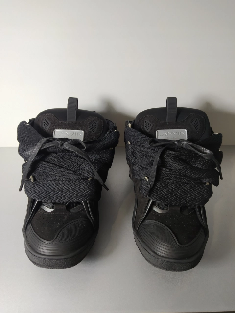 QC Pics: Lanvin Leather Curb Triple Black