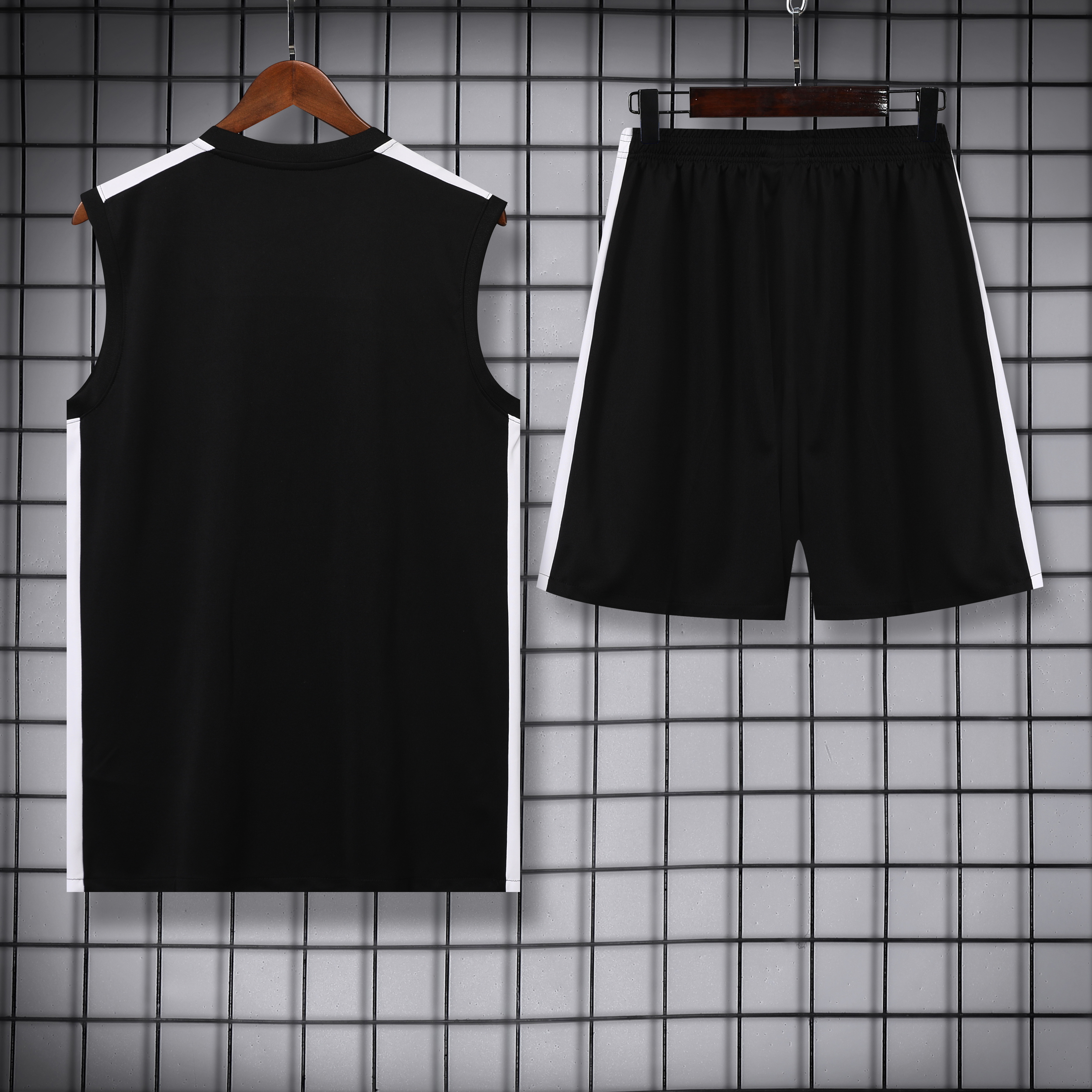 Paris Saint Germain 23/24 Vest Training Suit Black with White