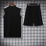 Paris Saint Germain 23/24 Vest Training Suit Black with White