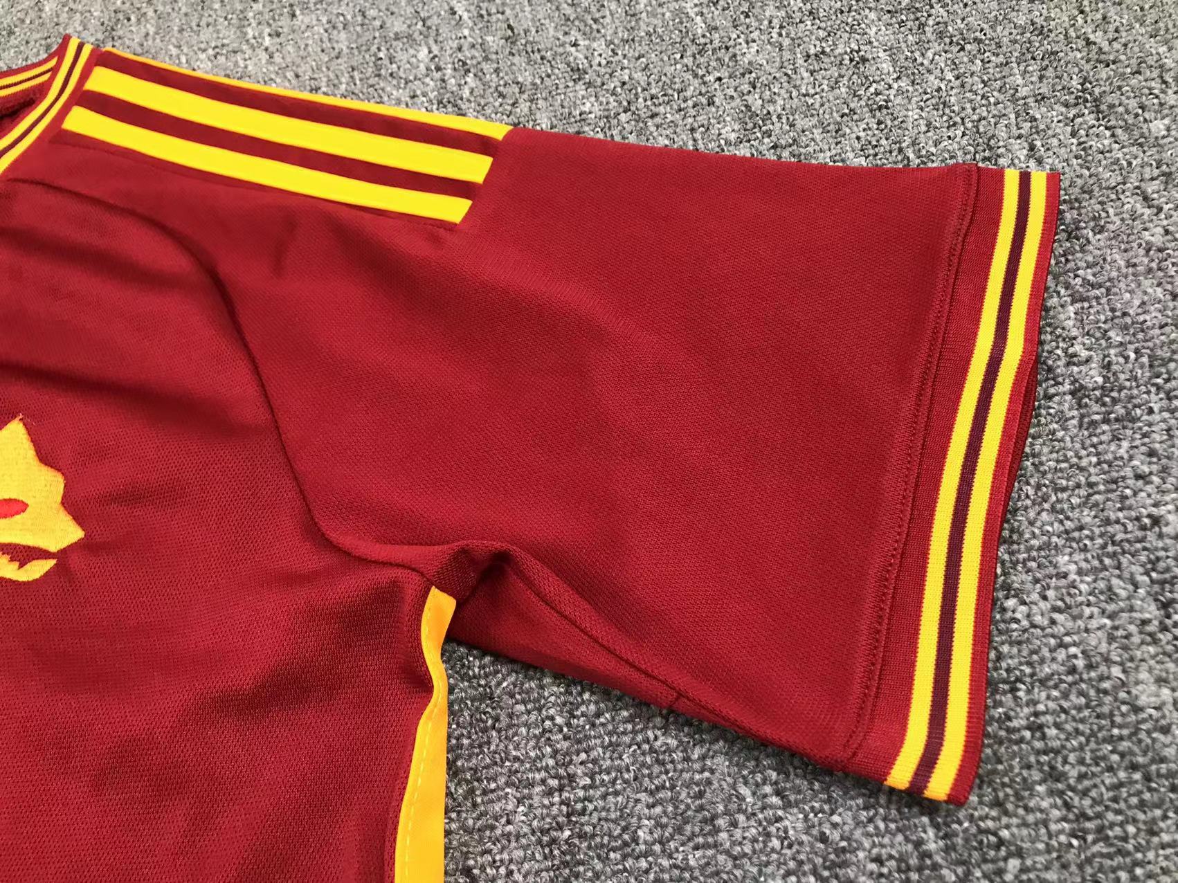 A.S. Roma 2023/24 Home Soccer Jersey