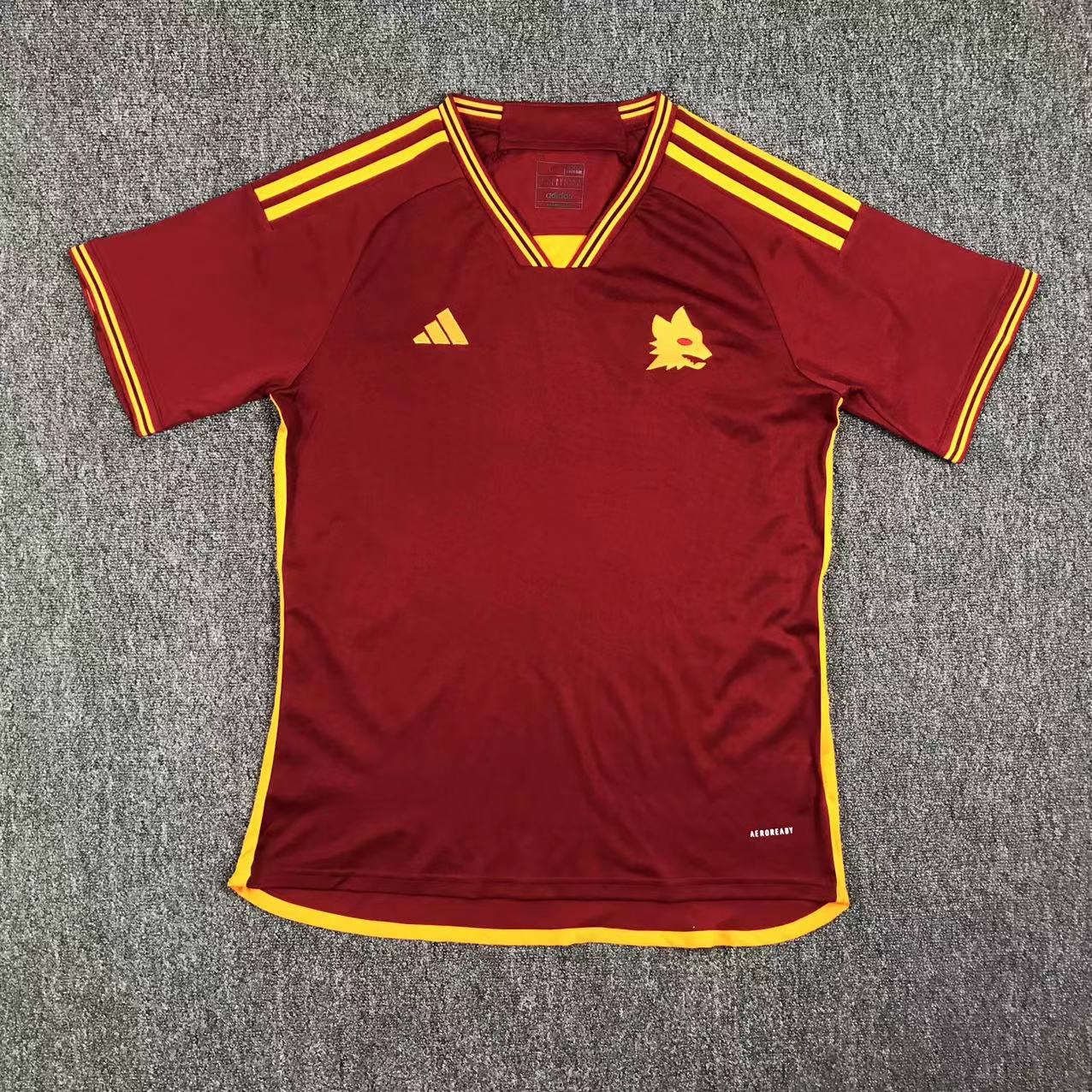 A.S. Roma 2023/24 Home Soccer Jersey