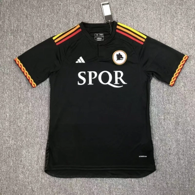 A.S. Roma 2023/24 Second Away Soccer Jersey 01