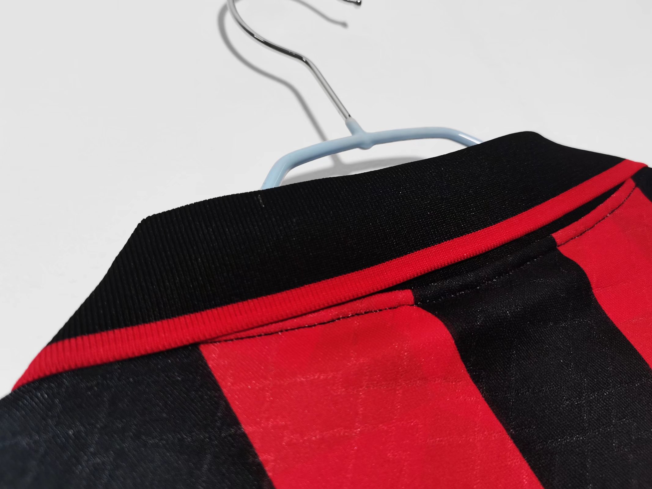 A.C. Milan 1995/96 Home Soccer Jersey