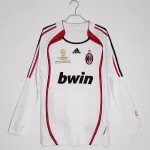 A.C. Milan 2006/07 Away Long Sleeve Soccer Jersey