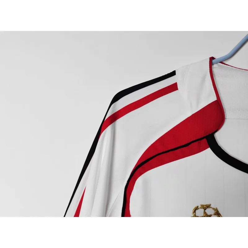 A.C. Milan 2006/07 Away Long Sleeve Soccer Jersey