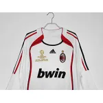 A.C. Milan 2006/07 Away Long Sleeve Soccer Jersey
