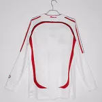 A.C. Milan 2006/07 Away Long Sleeve Soccer Jersey