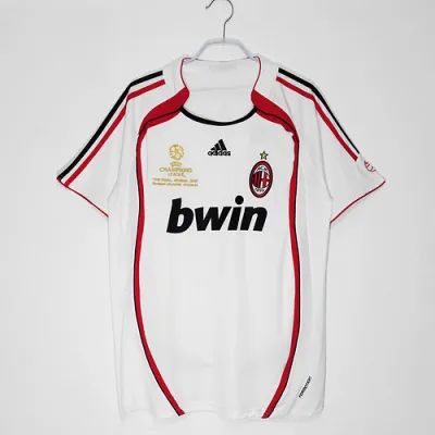 A.C. Milan 2006/07 Away Soccer Jersey 01