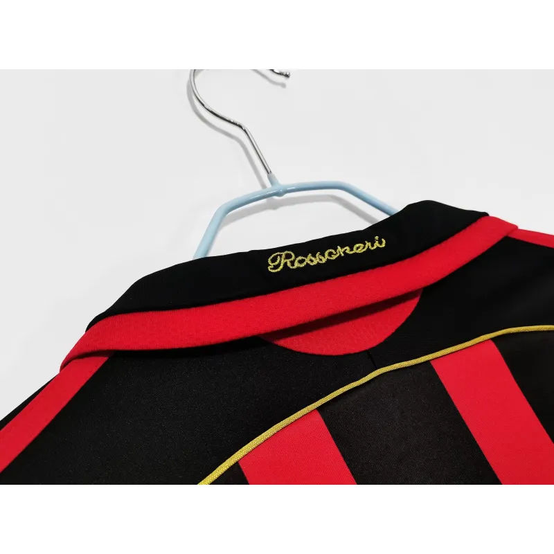 A.C. Milan 2006/07 Home Long Sleeve Soccer Jersey